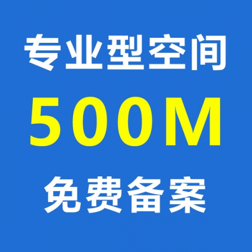 专业型空间（容量500M）